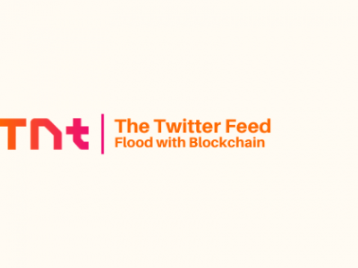 The twitter feed flood with Bitcoin
