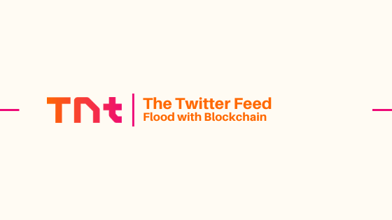 The twitter feed flood with Bitcoin