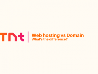 Web hosting vs Domain: What's the difference?