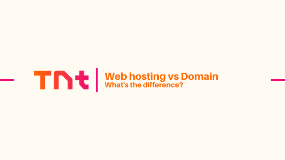 Web hosting vs Domain: What's the difference?