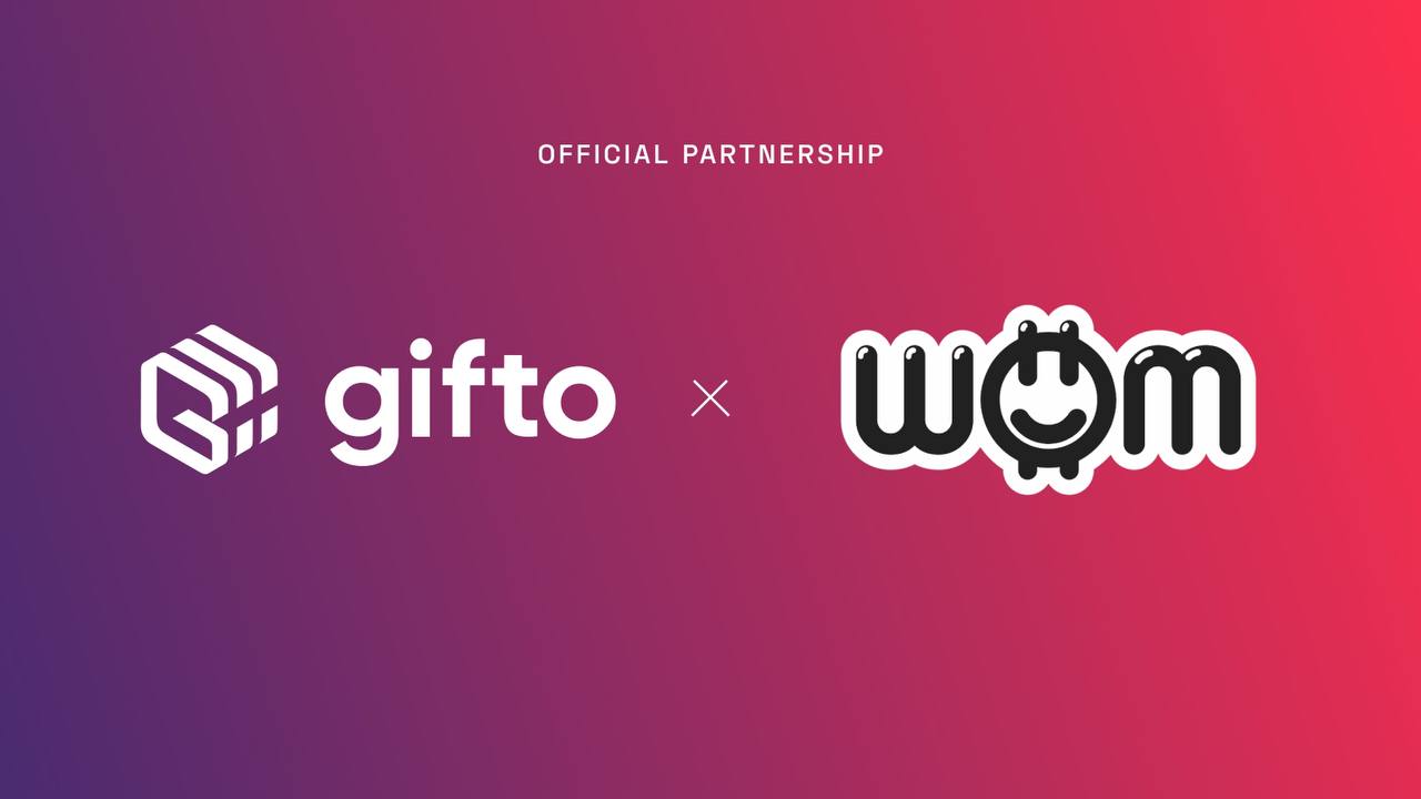Web3 Martech Protocol WOM Announces Partnership with Web3 Gifting Platform Gifto