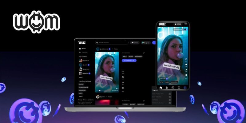 WOM Protocol Hits Multi-Platform Milestone Boosting Web3 Accessibility For Content Creators And Brands With Web3 BULLZ App